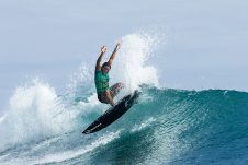 JINZUN HARBOR, TAITUNG COUNTY, TAIWAN - NOVEMBER 10: Anon Matsuoka of Japan surfs in Heat 1 of the Round of 16 at the Taiwan Open of Surfing on November 10, 2023 at Jinzun Harbor, Taitung County, Taiwan. (Photo by Cait Miers/World Surf League)