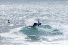 JINZUN HARBOR, TAITUNG COUNTY, TAIWAN - NOVEMBER 8: Bohdie Williams of Australia surfs in Heat 12 of the Round of 96 at the Taiwan Open of Surfing on November 8, 2023 at Jinzun Harbor, Taitung County, Taiwan. (Photo by Cait Miers/World Surf League)