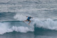 JINZUN HARBOR, TAITUNG COUNTY, TAIWAN - NOVEMBER 8: Cooper Davies of Australia surfs in Heat 8 of the Round of 64 at the Taiwan Open of Surfing on November 8, 2023 at Jinzun Harbor, Taitung County, Taiwan. (Photo by Cait Miers/World Surf League)