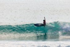 JINZUN HARBOR, TAITUNG COUNTY, TAIWAN - NOVEMBER 9: Dylan Moffat of Australia surfs in Heat 9 of the Round of 64 at the Taiwan Open of Surfing on November 9, 2023 at Jinzun Harbor, Taitung County, Taiwan. (Photo by Cait Miers/World Surf League)