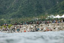 JINZUN HARBOR, TAITUNG COUNTY, TAIWAN - NOVEMBER 8: Event Site at the Taiwan Open of Surfing on November 8, 2023 at Jinzun Harbor, Taitung County, Taiwan. (Photo by Cait Miers/World Surf League)