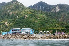 JINZUN HARBOR, TAITUNG COUNTY, TAIWAN - NOVEMBER 8: Event Site at the Taiwan Open of Surfing on November 8, 2023 at Jinzun Harbor, Taitung County, Taiwan. (Photo by Cait Miers/World Surf League)