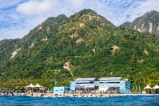 JINZUN HARBOR, TAITUNG COUNTY, TAIWAN - NOVEMBER 9: Event Site at the Taiwan Open of Surfing on November 9, 2023 at Jinzun Harbor, Taitung County, Taiwan. (Photo by Cait Miers/World Surf League)