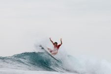 JINZUN HARBOR, TAITUNG COUNTY, TAIWAN - NOVEMBER 8: Kobi Clements of Australia surfs in Heat 15 of the Round of 96 at the Taiwan Open of Surfing on November 8, 2023 at Jinzun Harbor, Taitung County, Taiwan. (Photo by Cait Miers/World Surf League)