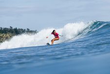 JINZUN HARBOR, TAITUNG COUNTY, TAIWAN - NOVEMBER 10: Minami Nonaka surfs in Heat 2 of the Round of 16 at the Taiwan Open of Surfing on November 10, 2023 at Jinzun Harbor, Taitung County, Taiwan. (Photo by Cait Miers/World Surf League)