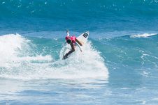 JINZUN HARBOR, TAITUNG COUNTY, TAIWAN - NOVEMBER 9: Minami Nonaka of Japan surfs in Heat 3 of the Round of 32 at the Taiwan Open of Surfing on November 9, 2023 at Jinzun Harbor, Taitung County, Taiwan. (Photo by Cait Miers/World Surf League)