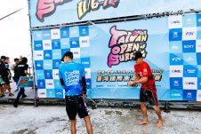 JINZUN HARBOR, TAITUNG COUNTY, TAIWAN - NOVEMBER 12: Presentation at the Taiwan Open of Surfing on November 12, 2023 at Jinzun Harbor, Taitung County, Taiwan. (Photo by Cait Miers/World Surf League)