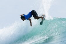 JINZUN HARBOR, TAITUNG COUNTY, TAIWAN - NOVEMBER 9: Roi Kanazawa of Japan surfs in Heat 13 of the Round of 64 at the Taiwan Open of Surfing on November 9, 2023 at Jinzun Harbor, Taitung County, Taiwan. (Photo by Cait Miers/World Surf League)