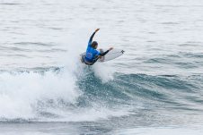 JINZUN HARBOR, TAITUNG COUNTY, TAIWAN - NOVEMBER 9: Saxon Reber of Australia surfs in Heat 1 of the Round of 32 at the Taiwan Open of Surfing on November 9, 2023 at Jinzun Harbor, Taitung County, Taiwan. (Photo by Cait Miers/World Surf League)