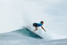 JINZUN HARBOR, TAITUNG COUNTY, TAIWAN - NOVEMBER 8: Tane Dobbyn of Australia surfs in Heat 16 of the Round of 96 at the Taiwan Open of Surfing on November 8, 2023 at Jinzun Harbor, Taitung County, Taiwan. (Photo by Cait Miers/World Surf League)