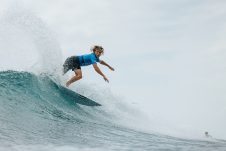 JINZUN HARBOR, TAITUNG COUNTY, TAIWAN - NOVEMBER 8: Tane Dobbyn of Australia surfs in Heat 16 of the Round of 96 at the Taiwan Open of Surfing on November 8, 2023 at Jinzun Harbor, Taitung County, Taiwan. (Photo by Cait Miers/World Surf League)