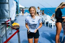 JINZUN HARBOR, TAITUNG COUNTY, TAIWAN - NOVEMBER 8: Tru Starling of Australia prior to surfing in Heat 7 of the Round of 48 at the Taiwan Open of Surfing on November 8, 2023 at Jinzun Harbor, Taitung County, Taiwan. (Photo by Cait Miers/World Surf League)