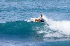 JINZUN HARBOR, TAITUNG COUNTY, TAIWAN - NOVEMBER 8: Tru Starling of Australia surfs in Heat 7 of the Round of 48 at the Taiwan Open of Surfing on November 8, 2023 at Jinzun Harbor, Taitung County, Taiwan. (Photo by Cait Miers/World Surf League)