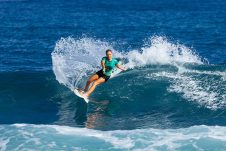 JINZUN HARBOR, TAITUNG COUNTY, TAIWAN - NOVEMBER 9: Tru Starling of Australia surfs in Heat 8 of the Round of 32 at the Taiwan Open of Surfing on November 9, 2023 at Jinzun Harbor, Taitung County, Taiwan. (Photo by Cait Miers/World Surf League)
